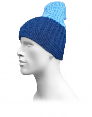 Unisex acrylic  self Designer Cap navy